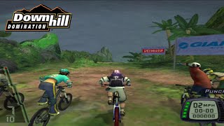 Downhill Domination PS2  Cosmo  Career Level 8  Mt Konawaki Hawaii MX [upl. by Dallon]