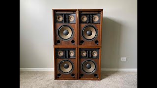 Sansui SP2500 3 Way Home Vintage Floor Standing Speakers [upl. by Muna]