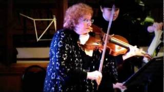 Brahms Hungarian Dance no1  RIvka Golani Michael Hampton [upl. by Elatnahs]