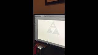 Creating a Sierpinski Triangle in Adobe Illustrator [upl. by Ainalem]