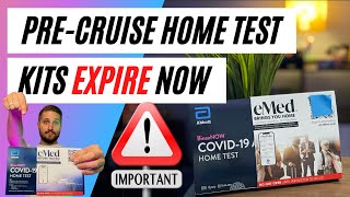 Cruise Home Test Kits EXPIRATION UPDATE VERY IMPORTANT Cruise News Covid Self Test Abbott BinaxNOW [upl. by Ferrand]