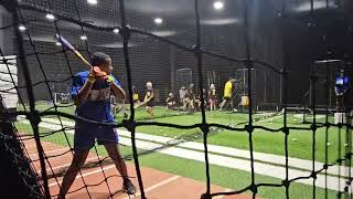 BATTING CAGE SWINGS WITH THE NEW 2025 LOUISVILLE PWR SELECT BBCOR [upl. by Hut]