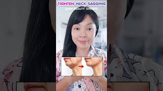 ONLY 1 EXERCISE YOUTHFUL NECK  Tighten Neck Sagging [upl. by Anivas]