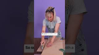 How To Install Square Wood Slat Panelling interiordesign howto diy [upl. by Tonia]