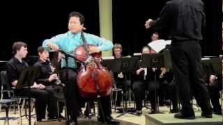 Martinu Concertino for CelloWindsPercussion and PianoAdam Liu cello [upl. by Bogoch]