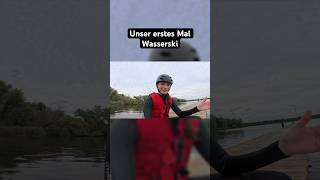 Unser erstes Mal Wasserski [upl. by Sharla]