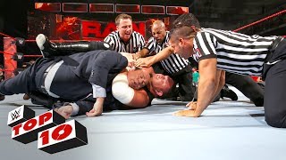 Top 10 Raw moments WWE Top 10 June 5 2017 [upl. by Peggi]