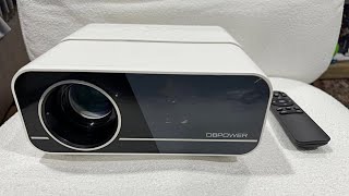 DBPOWER Projector 4K C16 Is A Great Projector with Real Effect [upl. by Tewfik]