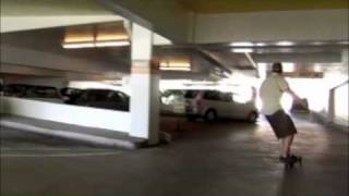 Bombing a parking structure with a Stowboard [upl. by Rimidalb]