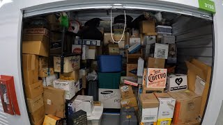 I Won STORAGE TREASURE Hoarders Boxes of ANTIQUES and Collectibles [upl. by Slaughter26]