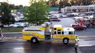 Hillcrest NY Fire Department 6Rescue Wetdown Pt2 [upl. by Dash931]