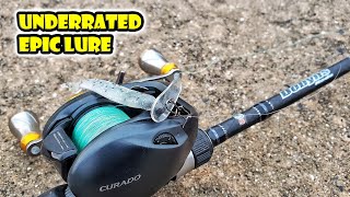 Fishing the Underrated Tiny Scrounger Jig on Shimano Curado BFS and Dobyns Sierra Ultra Finesse [upl. by Market]