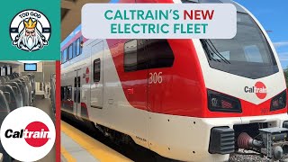 A First Look into Caltrains New Electric Fleet [upl. by Dao]