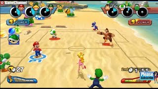 Mario Sports Mix  Mario And Friends DodgeBall Games  Videos Games  Nintendo Wii Edition [upl. by Reames]