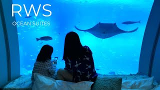 2k one night  ocean suites resorts world sentosa singapore sentosa oceansuite equariusroom [upl. by Hank]