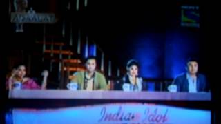 Priyanka Mitra In INDIAN IDOL Singing in front of Asha Bhosle [upl. by Grados]