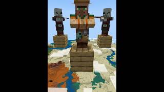 Are Pillagers Good minecraft minecraftshorts [upl. by Amberly]