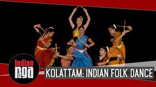 Kolattam Indian Folk Dance [upl. by Venuti]