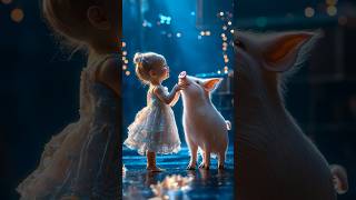 A Baby Fuses with A Pig on AGT americagottalent agt magic talent shorts [upl. by Draneb]