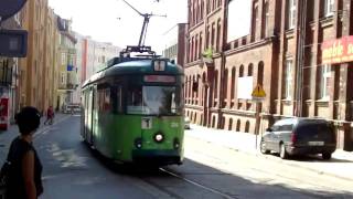 Tramwaje w Elblągu  Elbląg Trams  Straßenbahn Elbing [upl. by Adnalahs]