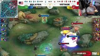 MALAYSIA VS VIETNAM GAME 1 SEA GAMES 2023 WOMEN MLBB [upl. by Ailed]