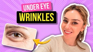 How to Treat Under Eye Wrinkles from a Dermatologist  Dr Shereene Idriss [upl. by Drofnas]