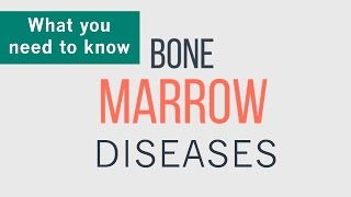 Bone Marrow Diseases  What You Need To Know [upl. by Cassandra491]