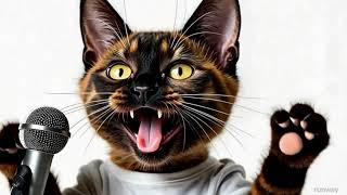 Feed Me Now cat catlover catrock musiccat musicvideo catvideos [upl. by Montague231]