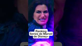 Ranking Series de Marvel de Disney [upl. by Oiligriv]