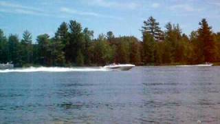 Greg doing 60mph in the jet boat [upl. by Emma537]