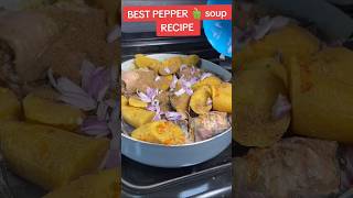 BEST PEPPER soup RECIPEDont cook cat fish until you have watched this food motivation [upl. by Zysk]