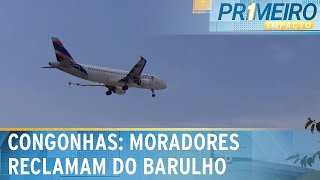 Barulho de voos no aeroporto de Congonhas gera reclamação de moradores  Primeiro Impacto 300724 [upl. by Siugram249]