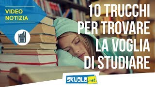 Come concentrarsi 10 trucchi per trovare la voglia di studiare [upl. by Asiak]