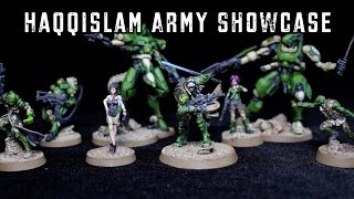 Haqqislam Army Showcase Infinity  Blue Table Painting [upl. by Berlauda]