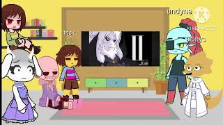 undertale react underverse memextale amv warriors [upl. by Seem]