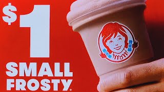 WENDYS COMMERCIAL 2024  WENDYS FROSTY ONLY 1 YOU WONT BELIEVE THE ONE amp ONLY FROSTY IS A BUCK [upl. by Dickerson238]