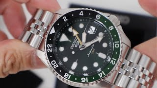 SEIKO 5 SPORTS ‘VIBRANT GREEN GMT SKX REINTERPRETATION SSK035K1 [upl. by Myrt]