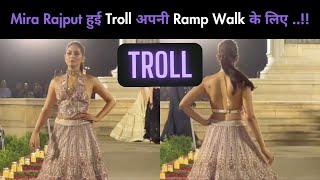 Mira Rajput’s stunning Ramp Walk  Bollywood Chronicle [upl. by Palumbo]