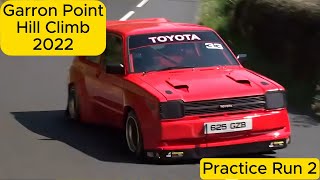 Garron Point Hill Climb  2022  Practice Run 2  Compilation [upl. by Pare597]