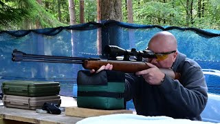 55FT ZEROING IN A WEIHRAUCH HW 77 RIFLE  4K Widescreen [upl. by Scribner]