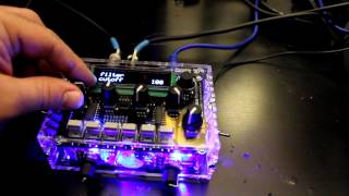 Mutable Instruments Shruthi1 SMR4 MKII Highly Modded Demo [upl. by Annorah817]