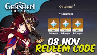 08 November New Redeem Code Genshin Impact How to Redeem Code Genshin Impact 52 [upl. by Anaela927]