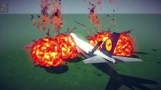 Besiege real life plane crashes [upl. by Fanny]