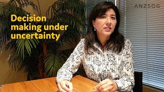 Decision making under uncertainty with Zina OLeary [upl. by Eurydice]