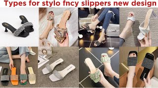 HighHeeled Shoes Lady Slippers Soft Slipers Women Low Slides Square Toe Black Sandals Jelly Flip [upl. by Anirpas]