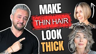 5 Hairstyles That TRANSFORM THIN HAIR TO THICK [upl. by Kimbell]