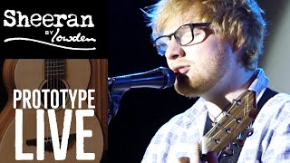 Ed Sheeran Playing Prototype W04 Sheeran By Lowden  Live [upl. by Lytle]