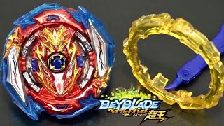 Infinite Achilles Dimension’ 1B INFINITE SWORD amp SHIELD Unboxing amp Battle  Beyblade Burst Sparking [upl. by Goeselt239]