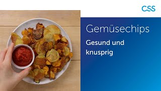 Gemüsechips selber machen [upl. by Aihpled]