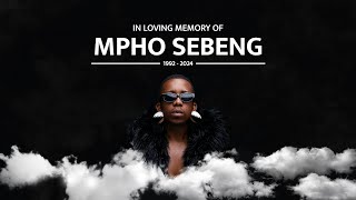 Memorial Service for Mpho Sebeng [upl. by Ardnuassak525]